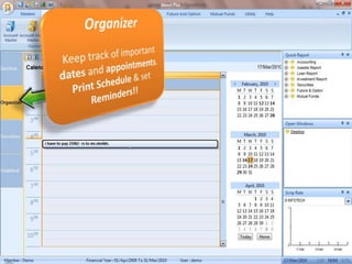 OrganizerKeep track of important dates and appointments.PrintSchedule & set Reminders!!
