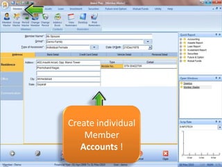 Create individual Member Accounts !