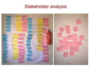Stakeholder analysis 