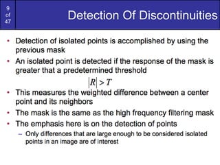 9
of
47
Detection Of Discontinuities
 