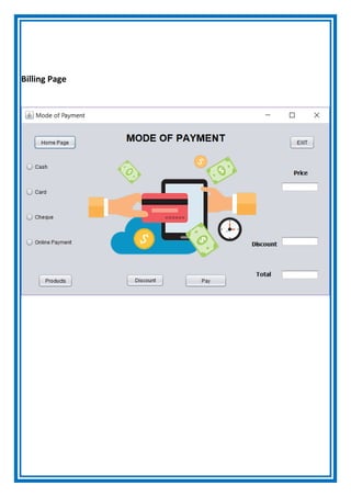 Billing Page
 
