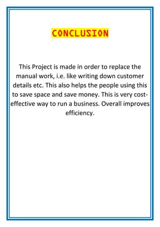 IP Project for Class 12th CBSE | PDF
