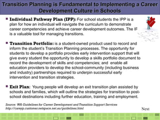 Individual Pathway Plans (IPPs) | PPT