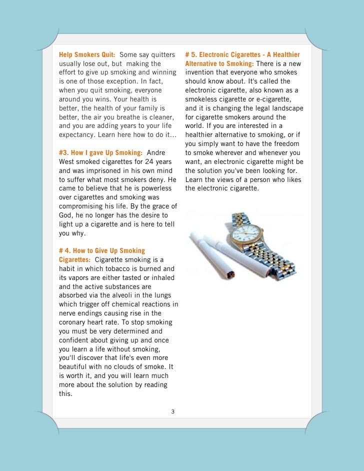 Are Electronic Cigarettes Safe?