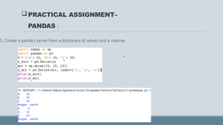 IP PYTHON ASSIGNMENT (1).PPT for class 12 students | PPTX