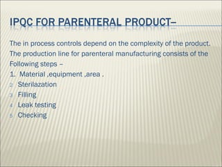 Ipqc presentation | PPT