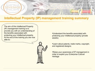 Intellectual Property Management Learning Module