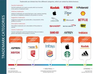 30
30
TRADEMARK
CATEGORIES
 