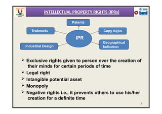 IPR patent copyright trademark industrial design | PPTX
