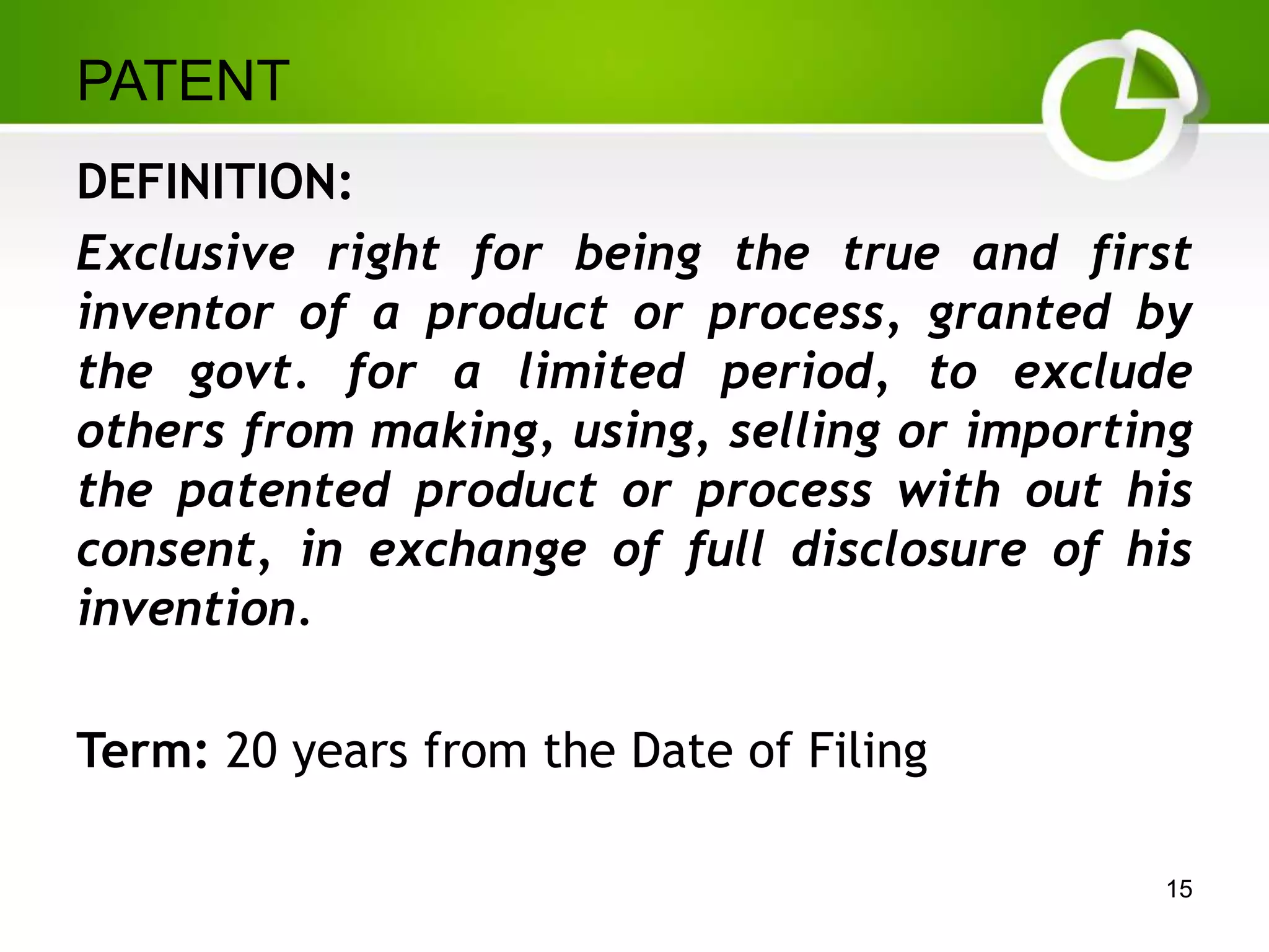 Intellectual Property Rights | PPTX