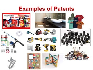 Examples of Patents
 