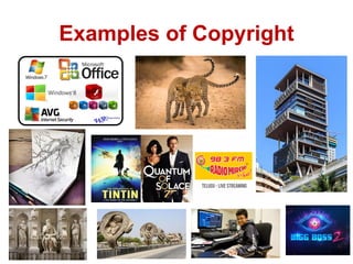 Examples of Copyright
 