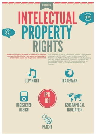 Intellectual Property Rights 101