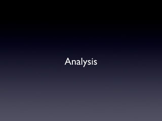 Analysis 