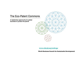 www.wbcsd.org/web/epc World Business Council for Sustainable Development ) 