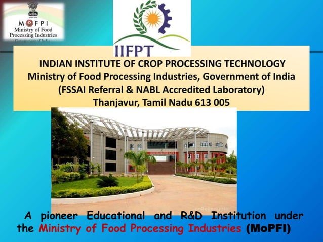 IPR and GI- with reference to food processing industry by naveen kumar ...