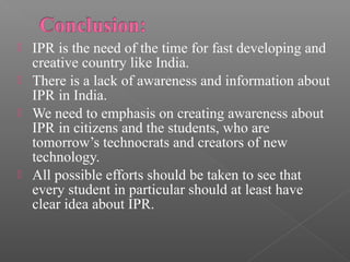 Ipr and international perspectives | PPT
