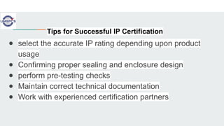 IP Rating Testing Explained_ Waterproof & Dustproof Certification.pptx