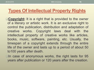 Intellectual Property Rights by Aman Kr Kushwaha | PPTX