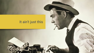 It ain’t just this
 