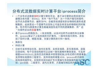 分布式流数据实时计算平台iprocess