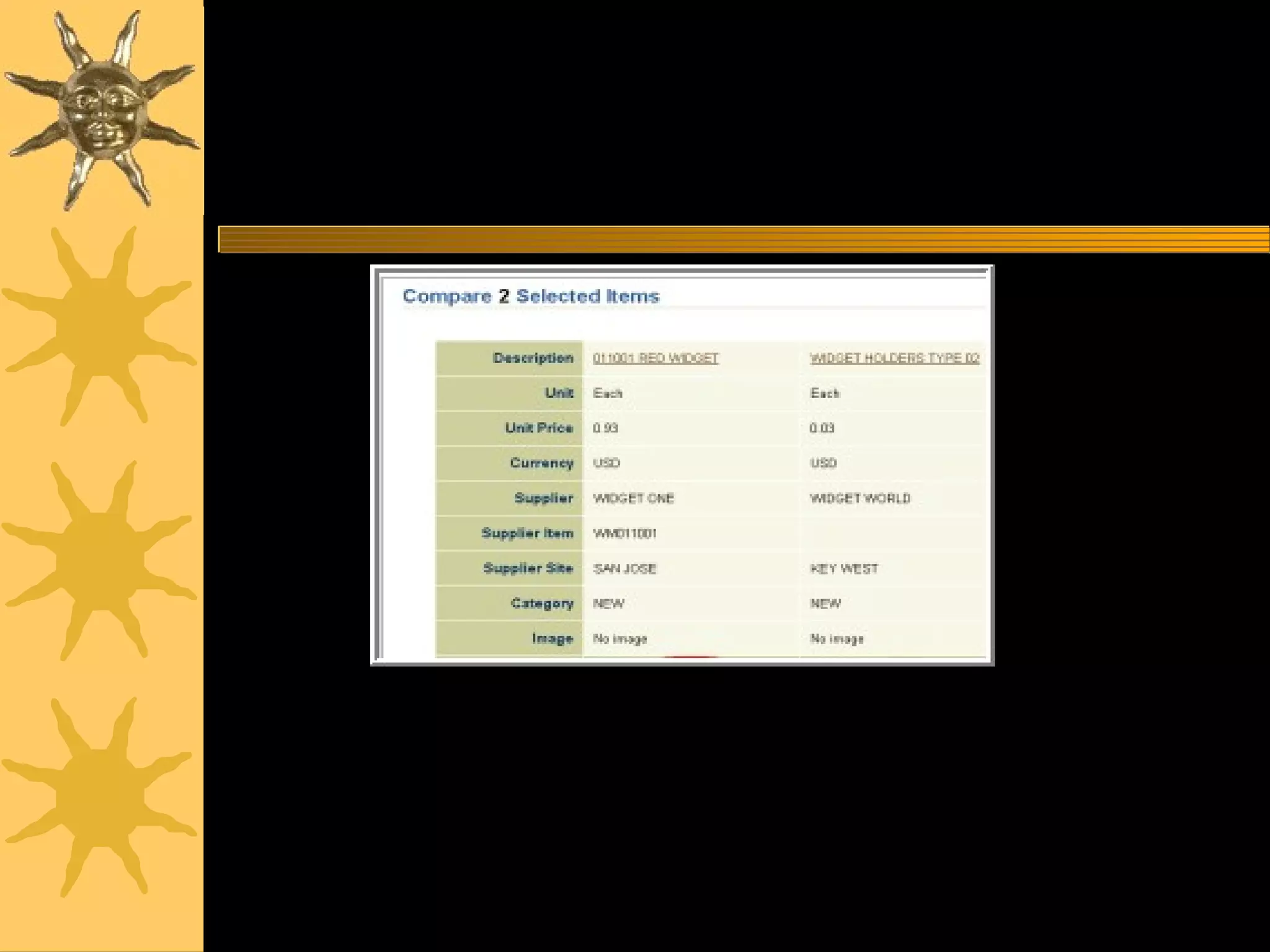 www.csc.cps.k12.il.uspurchasing20
The Results Page - Compare
Selecting multiple items and clicking the Compare
button will display the items for side-by-side
comparison.
 