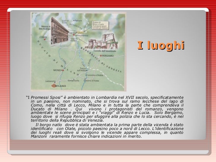 I Promessi Sposi I Promessi Sposi