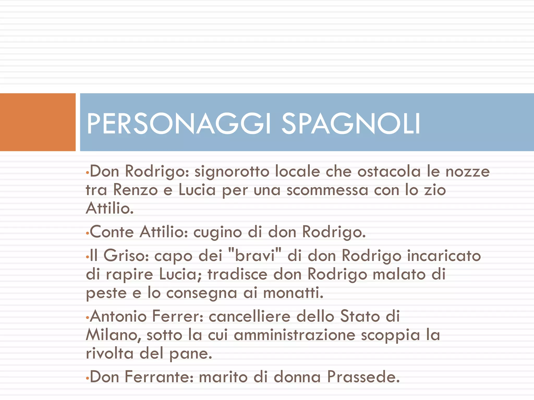 I promessi sposi | PPT