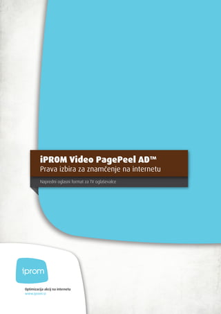 iPROM Video PagePeel_AD