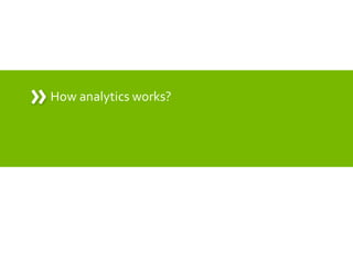 How analytics works?

 