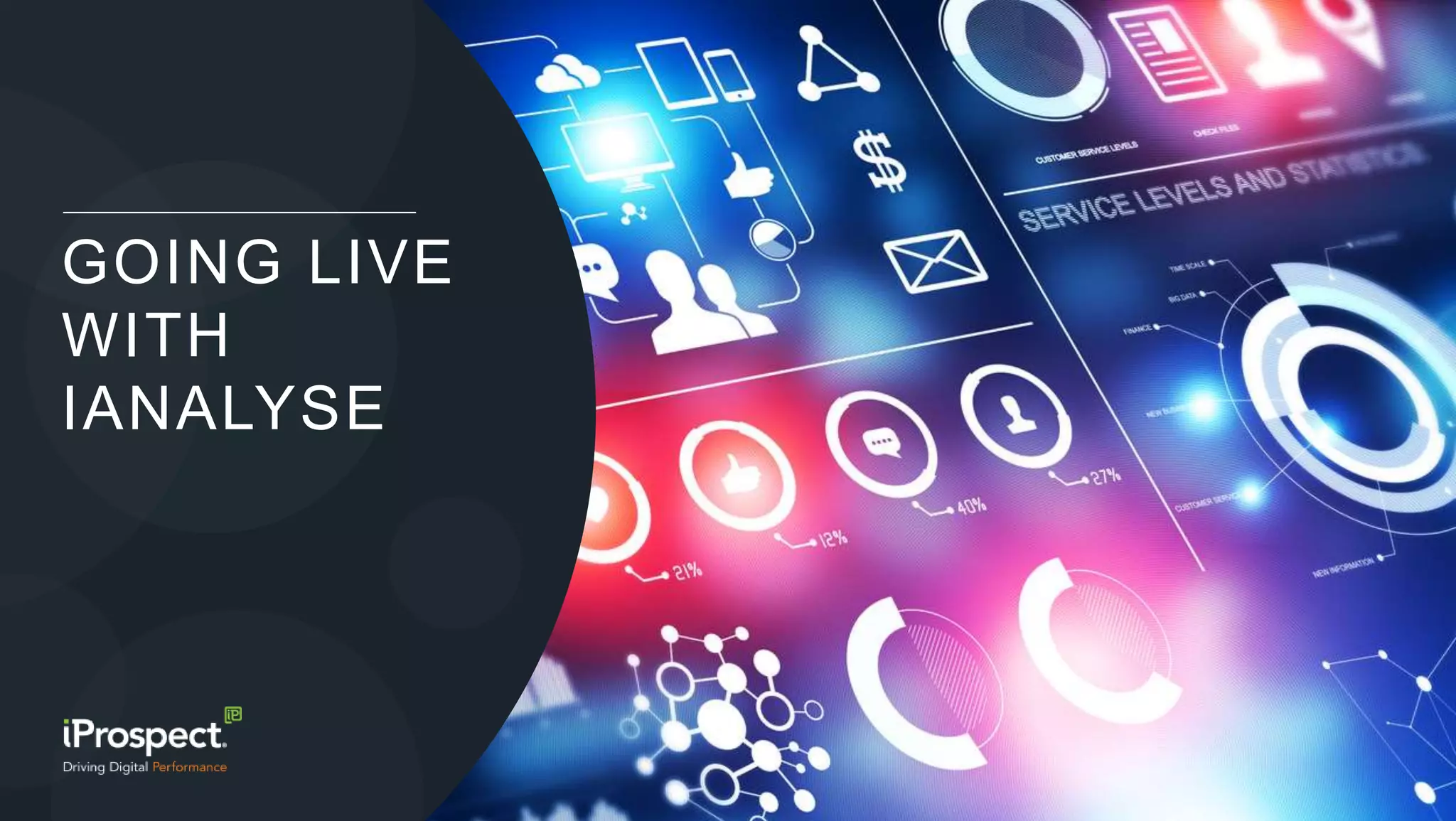 GOING LIVE
WITH
IANALYSE
 