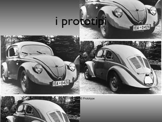 i prototipi 1937 VW 30 Prototype 