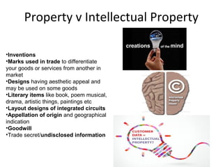 Is there really any tussle between
intellectual property protection
and competition law?
The objective of competition law ...