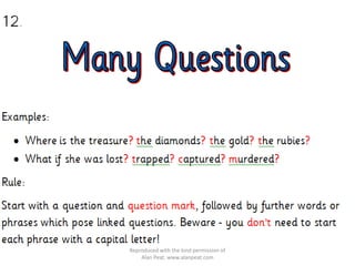 Reproduced with the kind permission of
Alan Peat. www.alanpeat.com
 