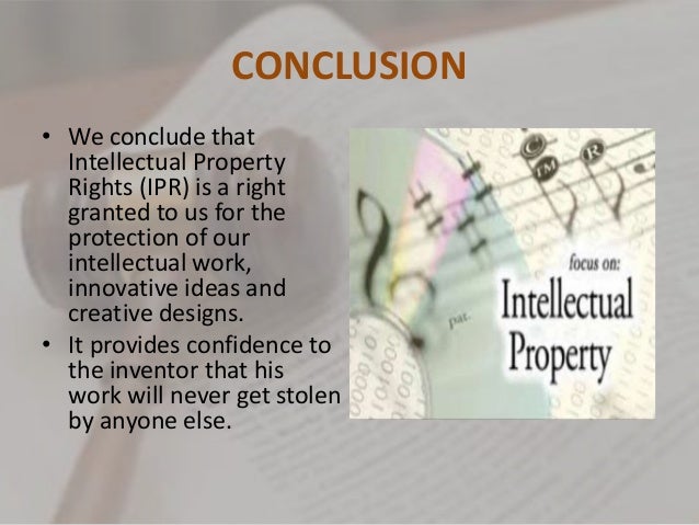 Intellectual Property Rights Case Study India Intellectual Property Rights Case Study India