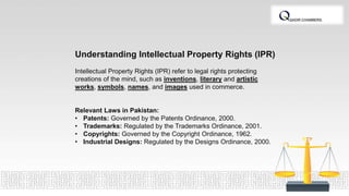 Intellectual Property Rights in Pakistan | PPTX