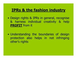 Ip rs in fashion industry1 [compatibility mode] | PDF