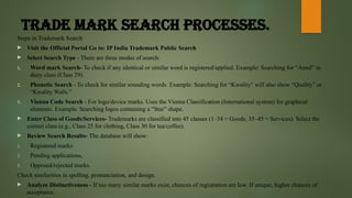 Intellectual PropertyRights-Trademarks and registration | PPTX