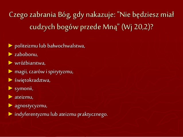 Mojżesz 10 Przykazań Sezon 2 10 przykazań Bożych