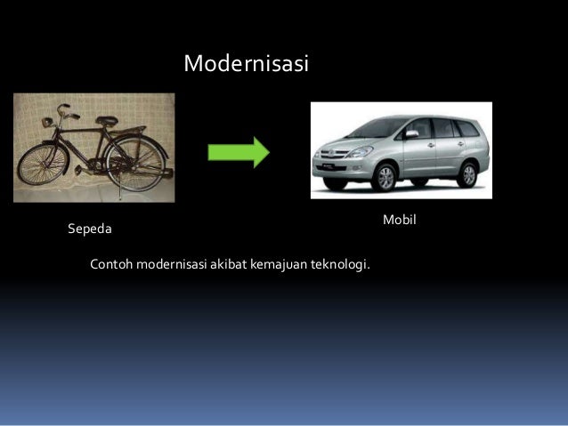 Modernisasi dan globalisasi