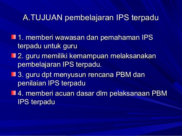 Ips terpadu