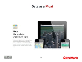 22
Data as a Moat
 