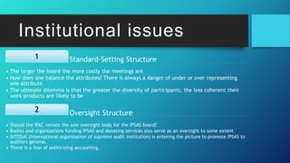 Article Summary: IPSAS: Conceptual & Institutional Issues by James L ...