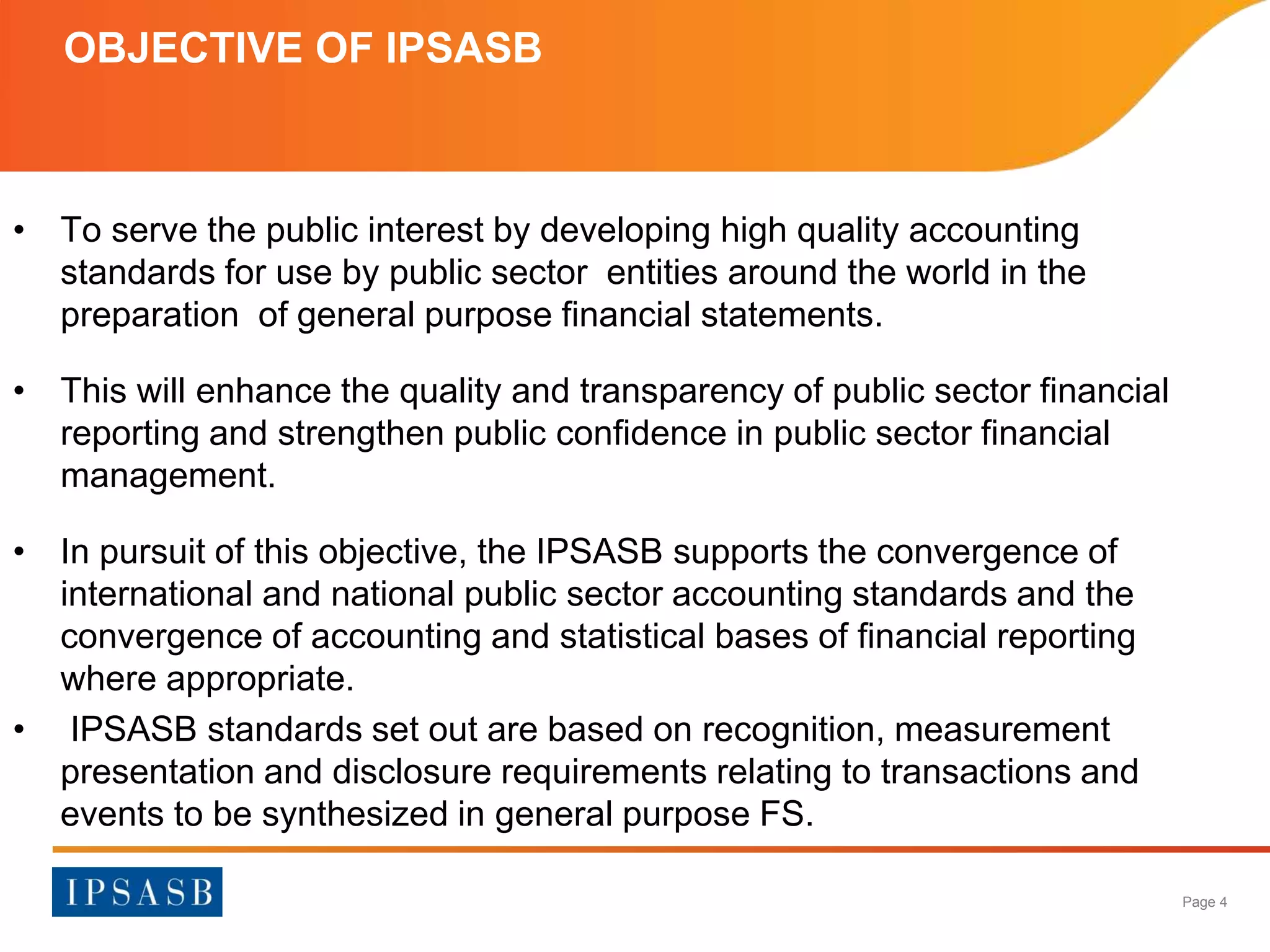 IPSAS Implementation | PPTX