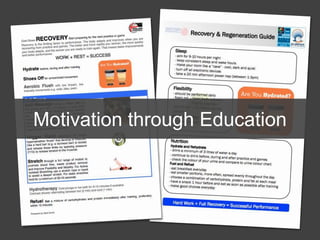 Motivation through Education
 