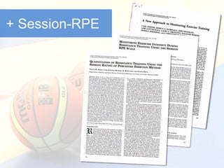 + Session-RPE
 