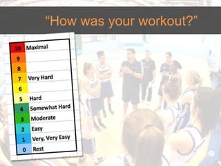 “How was your workout?”
 