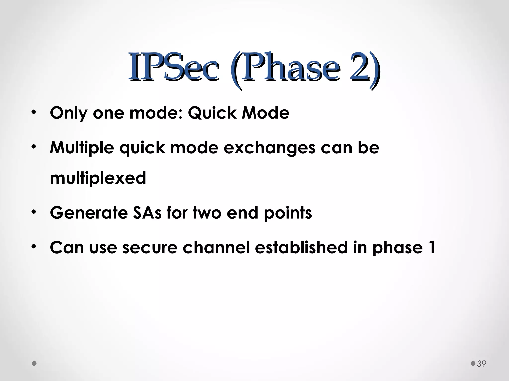 Ipsec | PPT