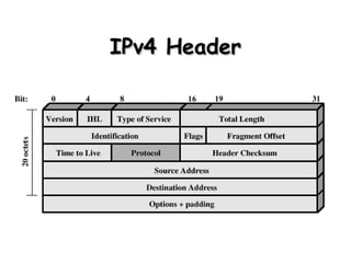 IPv4 Header 
