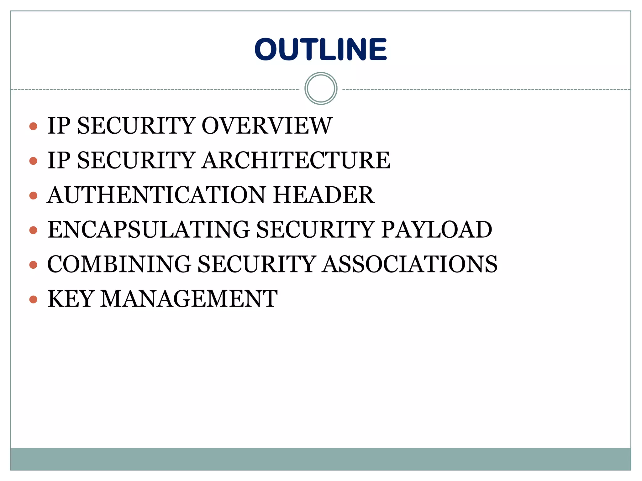 IP Security | PPTX